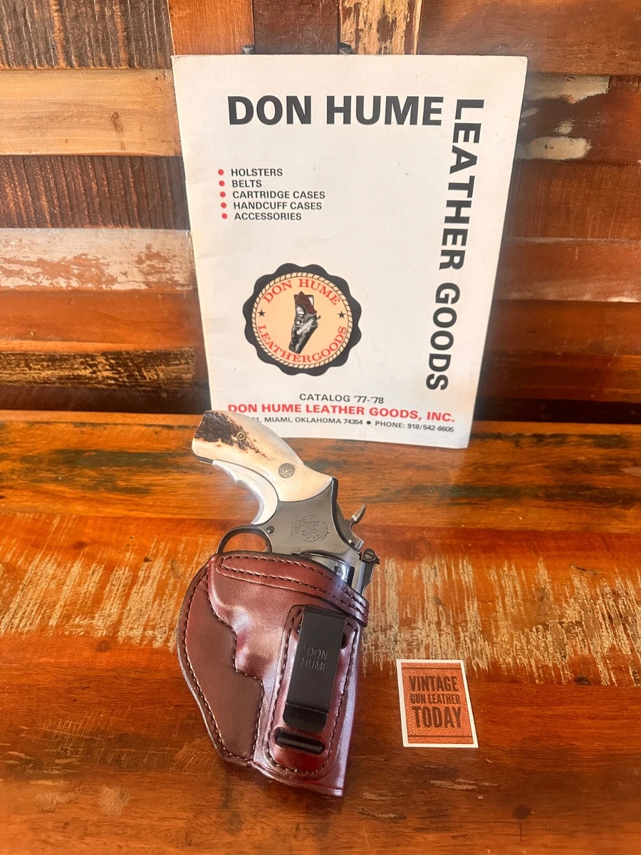 Don Hume Maker 絶版 リボルバー向けホルスター 実物 Don Hume Maker 絶版 リボルバー向けホルスター 実物 Vintage Don Hume
