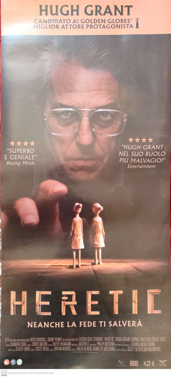 Locandina di Heretic (2024)