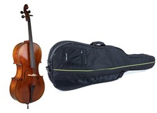 Gewa L'Apprenti VC1 4/4 Cello Antique Finish w/ Aurora Setup  Bag