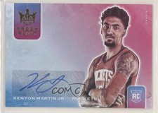 2020-21 Panini Court Kings Fresh Paint 72/75 Kenyon Martin Jr #FP-KMJ Auto 4i1