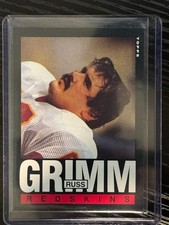 1985 Topps Russ Grimm #182 Washington Redskins