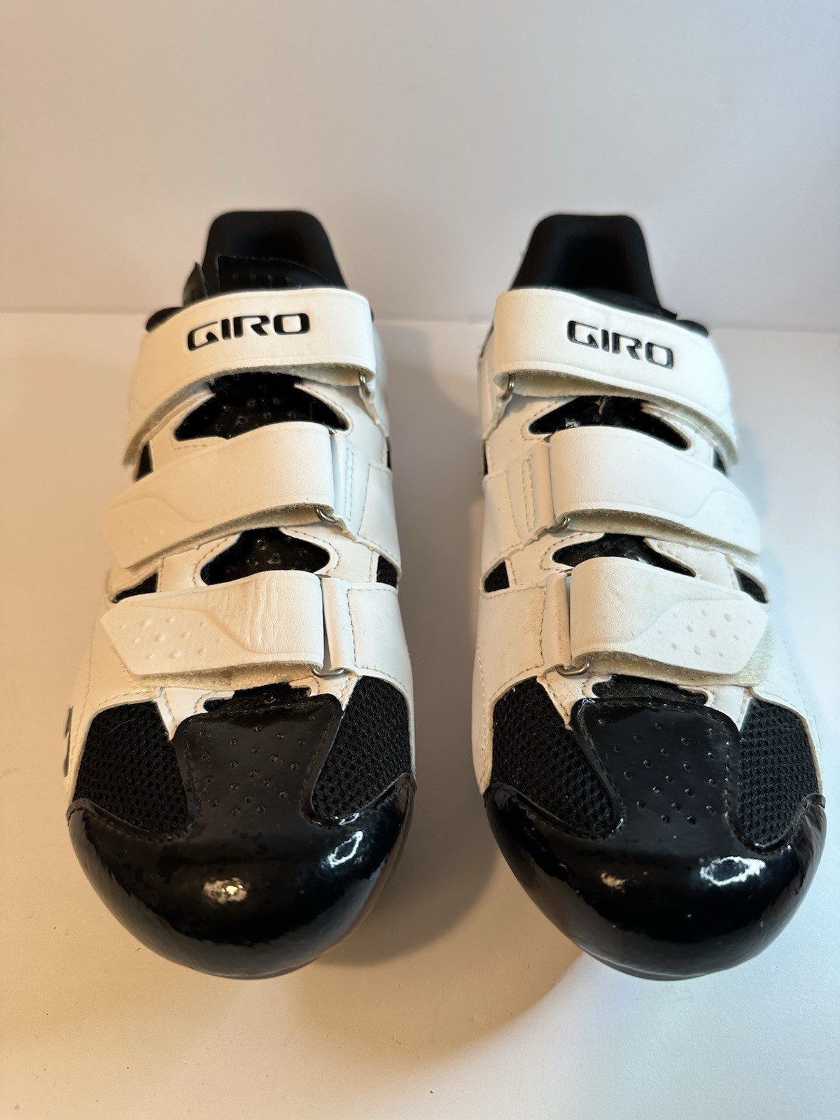 Giro TECHNE Men's Road Bike Shoes White/Black Size 10.5 EU 4