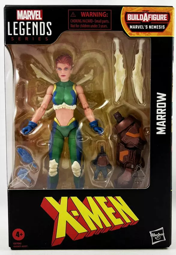 Marvel Legends Marrow Figurine Articulée avec Pièce BAF Nemesis