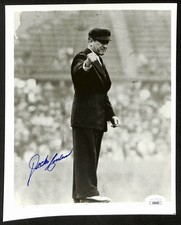 Jocko Conlan HOF Signed/Autographed 8x10 B/W Photo Umpire JSA 197201