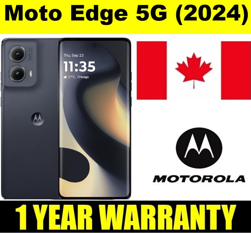 Motorola Edge 5G (2024) 128/256 Gb - Single Sim - Unlocked - Very Good *Shadow*