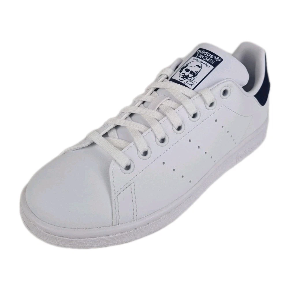 ? Scarpe Adidas Stan Smith J H68621 bianche originali in pelle taglia 6 anni = 7 5 Wmns
