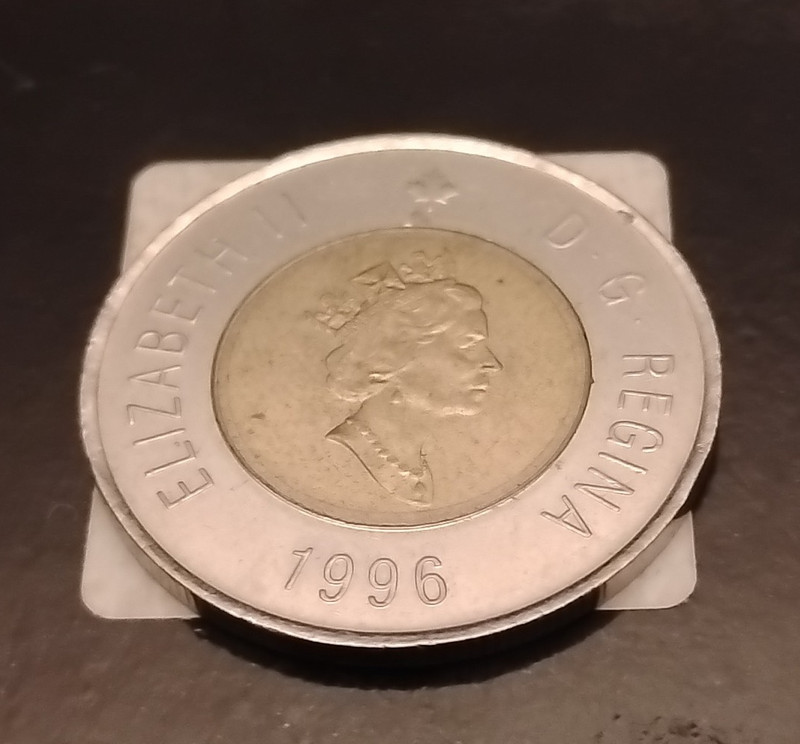Canada 1996 Two Dollars (Toonie) Coin - Uncertified, Mixed Metals