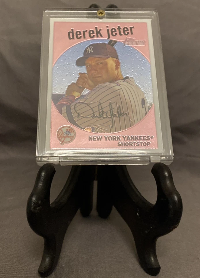 Derek Jeter - Topps Heritage 2021 cromo #C72 0474/1959 NY Yankees ⚾️🏟️🧢 Foto 3 de 4