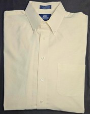 Mens Stafford Wrinkle Free Oxford Long Sleeve Button Up Shirt Size 16-34
