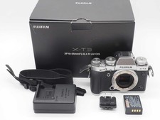 Fujifilm Fuji X-T3 26.1MP Silver Body w/ 28 shots 265305