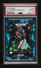 2023 Prizm Rookies Blue Ice 72/99 Dorian Thompson-Robinson PSA 10 GEM MT 0y2q