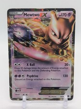 Mewtwo EX 54/99 Holo EX Rare Next Destinies Pokemon Damaged