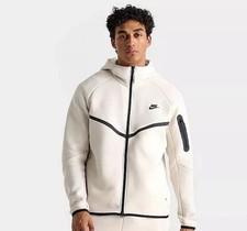 Nike Tech Fleece Windrunner Zip Hoodie Light Orewood HV0949-104 Men  s XXL 2XL 