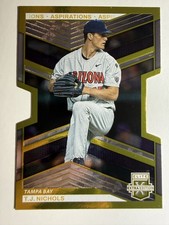 2023 Panini Elite Extra Edition - TJ Nichols #3 Prime Numbers Gold Die-Cut /24