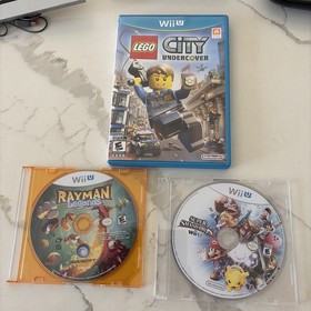 Nintendo Wii U 32GB Black Console & Zelda Edition Gamepad + All Cords + Remotes