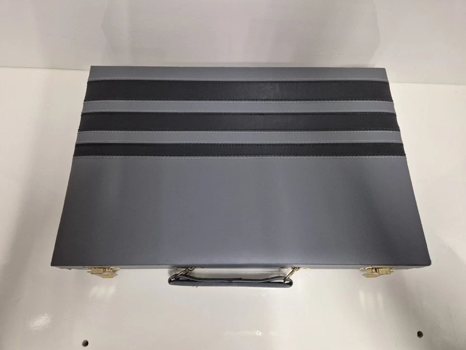 Brettspiel Backgammon im Koffer Gesellschaftsspiel neuwertig und vollständig! - Bild 3 von 4