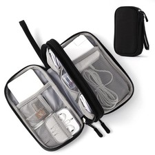 Electronic Organizer, Portable Travel Cable Organizer Bag, Tech Storage Bag