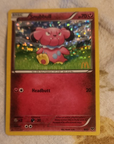 Snubbull 008/012 McDonald's 2014 Holo