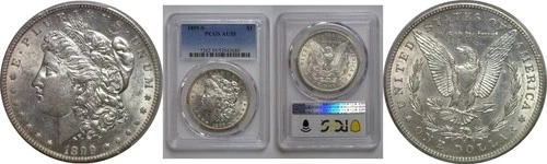 1899-S Morgan Dollar   PCGS AU-55