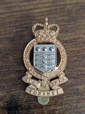 British Army Royal Army Ordnance Corps (RAOC) Cap Badge - Bi-Metal - NEW
