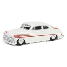 164 1950 Mercury Eight Coupe White W Orange California Lowriders 6 63070-b 164 1950 Mercury Eight Coupe White W Orange California Lowriders 6 63070-b