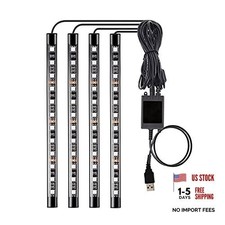 Led Interior Car Lights, Controller Led Lights for Cars, Multicolor Music