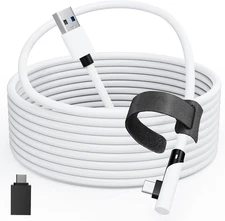 Link Cable Compatible with Meta Quest3/2/Pro, Pico 4/Pro, 16FT Cable Accessories