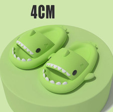 Cartoon Shark Slippers Women/Men - Green