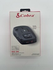 Cobra RAD 390 Laser Radar Detector Long Range Front Rear LIDAR Detection USB-C