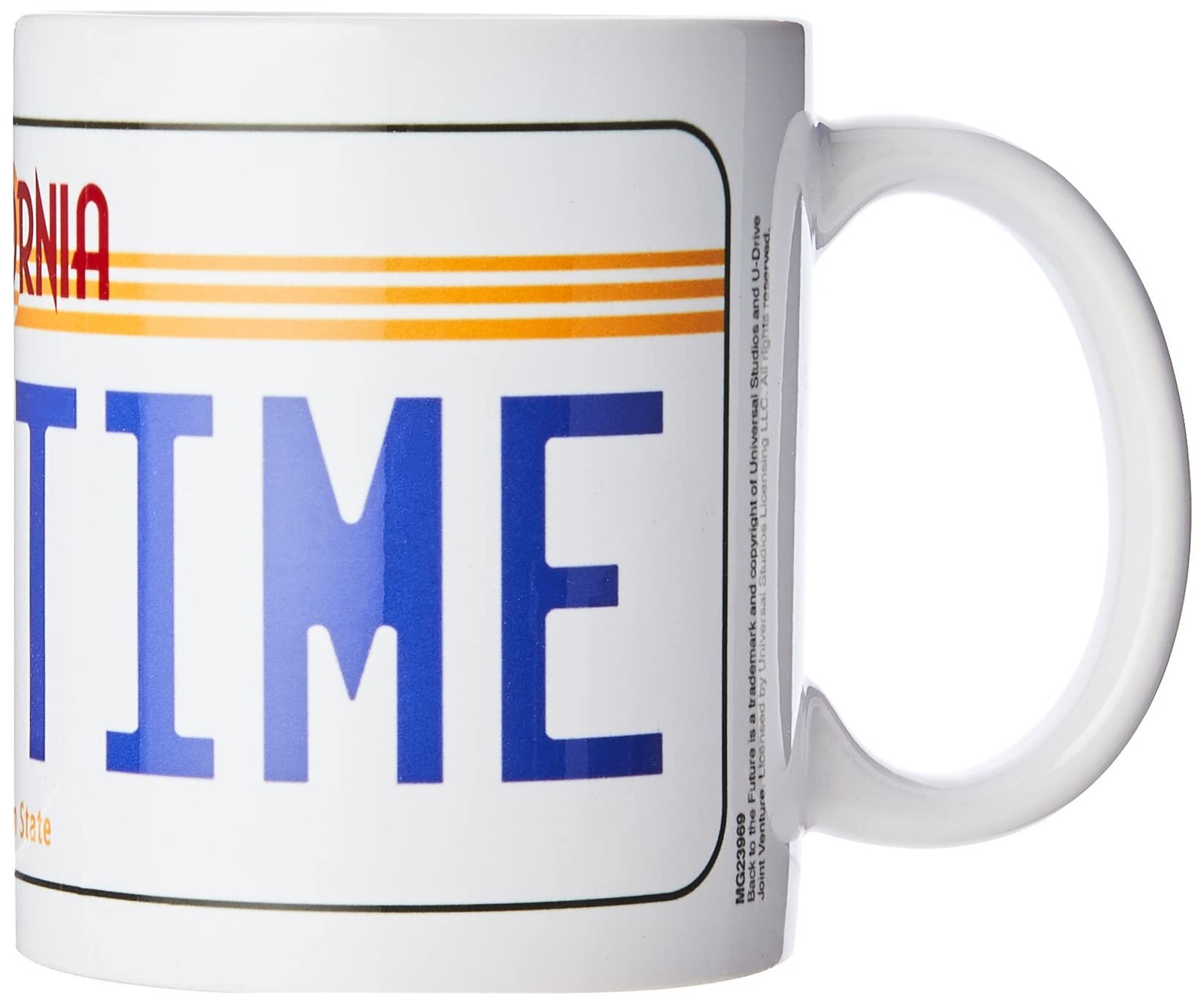 Taza Regreso al Futuro Outatime 1 Unidad (Paquete de 1) Multicoloured