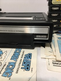 Colecovision Console Bundle & Games TESTED WORKING