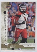 2018 Upper Deck CFL Gold 38/50 Lemar Durant #108 n1u