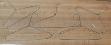 5 Metal Doll Clothes Hangers - Small Wire Hangers 5.5"