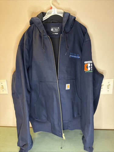 Carhartt Herren Thermo gefütterte Active Jacke 0J0131-M Navy Gr. L Loose Fit Neu ohne Etikett - Bild 7 von 13