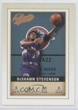 2001-02 Fleer Authentix DeShawn Stevenson #50 0a3