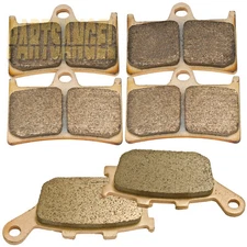 F+R Sintered Brake Pads For Yamaha FZ07 2015-2017 FJ09 2015-2016 FZ09 2014-2017