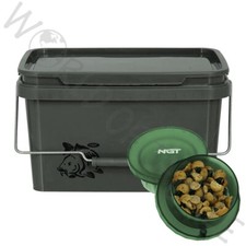 Carp Fishing 5L Bucket with Boilie Grinder Crusher Chopper Bait Buckets