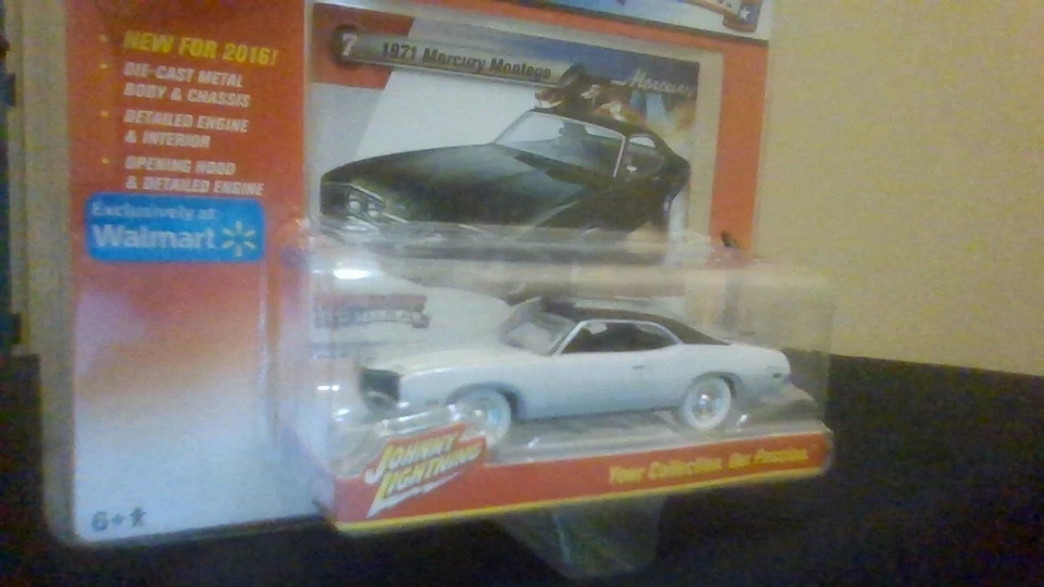Johnny Lightning 2016 新铸造版 2 #7 1971 Mercury Montego Chase 汽车 — 第 3/4 张图片