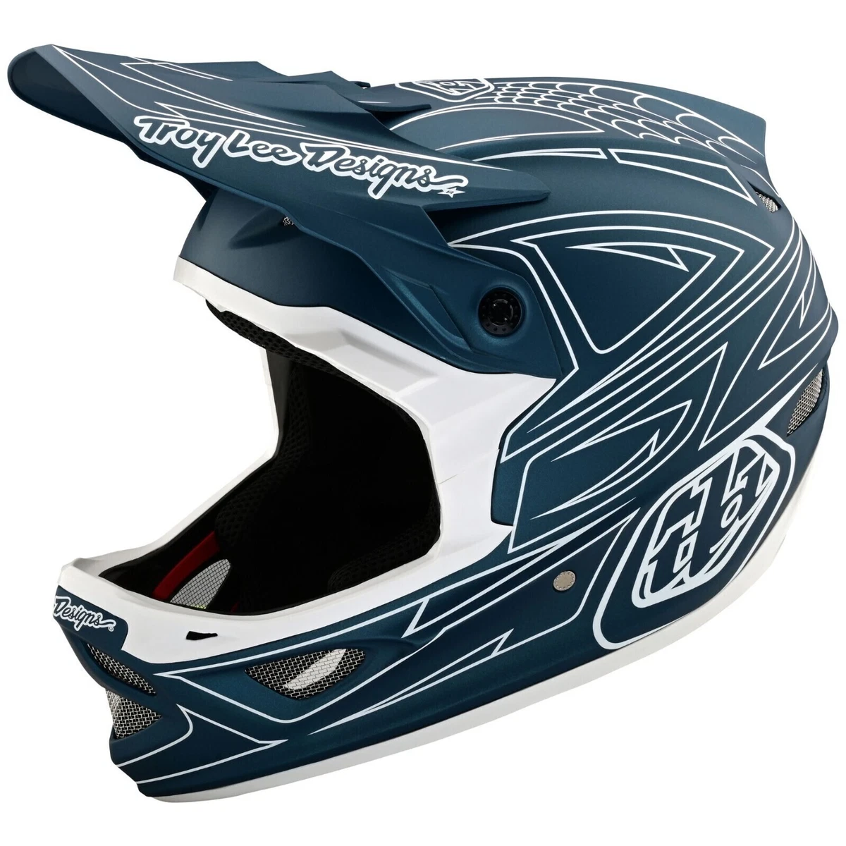 Troy Lee Designs D3 Helmet Fiberlite TLD BMX MTB Downhill