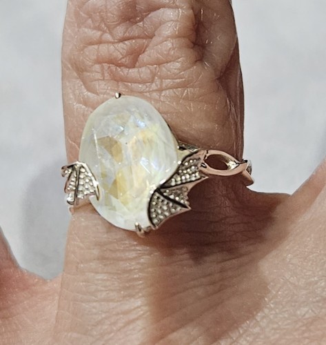 Duftender Schmuck Schneedrache Ring Sterlingsilber Neu mit Etikett Größe 9 - Bild 2 von 2