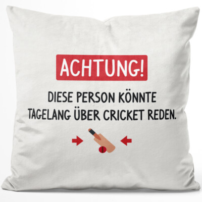 Achtung! Diese Person könnte tagelang über Cricket reden 14001005869