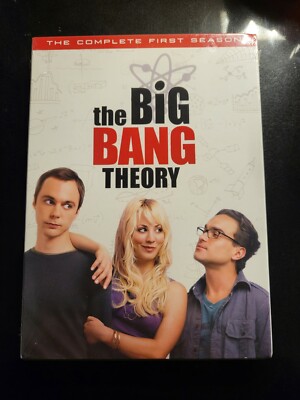 The Big Bang Theory: The Complete First Season (DVD) New & Sealed ...