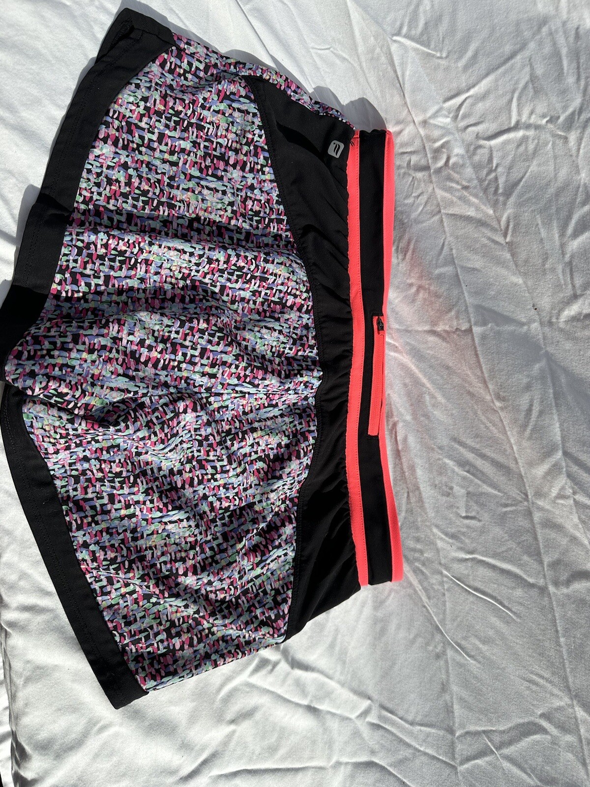 Fabletics Multicolored Lined Running Shorts L Wom… - image 6