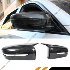 FOR 2019-2025 BMW G20 G22 G23 M WING CARBON FIBER REPLACEMENT SIDE MIRROR COVERS