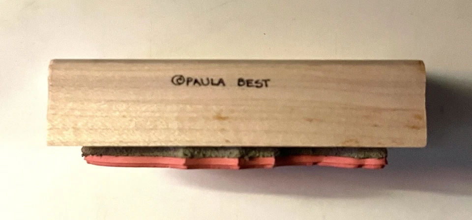 "Sello de goma Paula Best 967-C Sun Fish 3,25"" x 1,75""" Foto 4 de 4