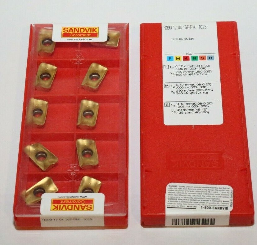 SALE ** R390170416E-PM 1025 SANDVIK *** 10 INSERTS SALE ** R390170416E-PM 1025 SANDVIK *** 10 INSERTS