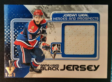 2010-11 In the Game Heroes and Prospects Black Jersey #M-24 Jordan Weal