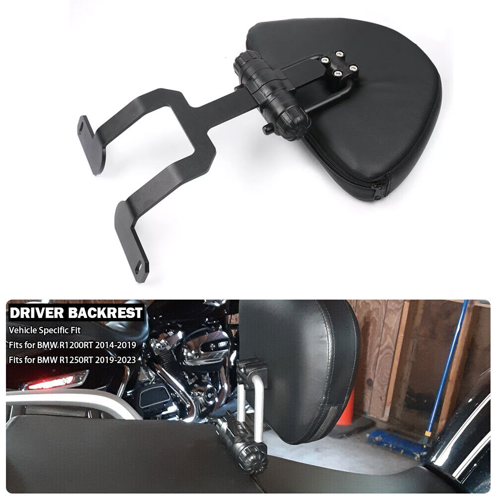 コレクション kiob Adjustable Driver Backrest Rider Cushion Pad for BMW R1200RT