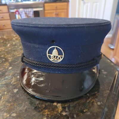 Vintage Baltimore Ohio B&O Railroad STL F.D. Hat Stix Baer & Fuller