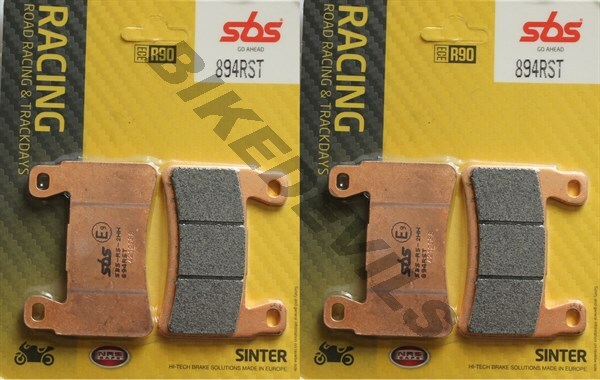 Kawasaki ZX6R 636 Ninja 2013-2024 Race Sinter SBS Racing Front brake pads 894RST